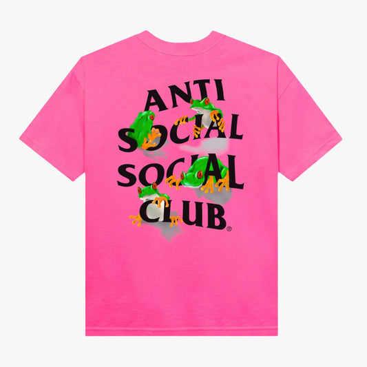 ANTI SOCIAL SOCIAL CLUB RED EYE TEE PINK